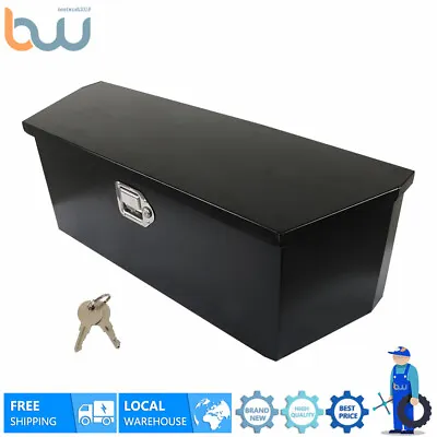Trailer Tongue Tool Storage Box 36 × 12 ×12 Inch Aluminum + Lock Keys • $97.31