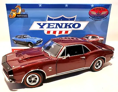 1967 YENKO CAMARO RS 427  50TH ANNIVERSARY 1:18  LE  1 Of 198 ACME/SUPERCARS • $129.95