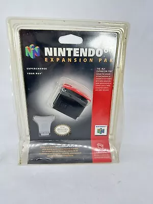 Official Nintendo 64 N64 Expansion Pak Pack NUS-007 New In Package Very Rare • $103.99