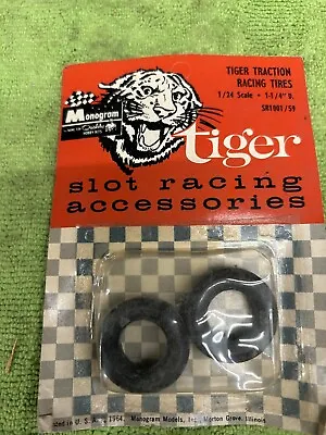 Monogram 1/24 Tiger Slot Car Racing Tires Sr1001/59 • $19.99