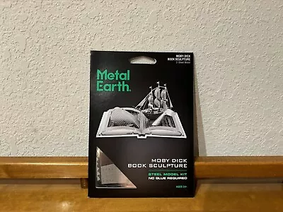 Metal Earth Moby Dick Book Sculpture Steel Model Kit • $7.95