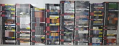 Sony PlayStation 2 Games Lot 🎮 Buy 3 Get 1 Free 🎮 Free Shipping - $10 Minimum • $8.05