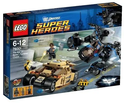 Lego 76001 The Bat Vs. Bane Tumbler Chase - DC Super Heroes - Batman BNIB • $170