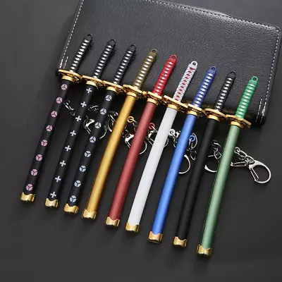 £14.39 • Buy Envelope Letter Opener Mini Japanese Katana Samurai Sword Katana Keychain Stand