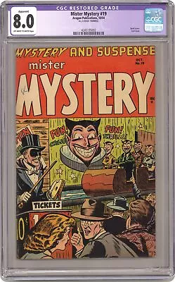 Mister Mystery #19 CGC 8.0 TRIMMED 1954 4245195002 • $410