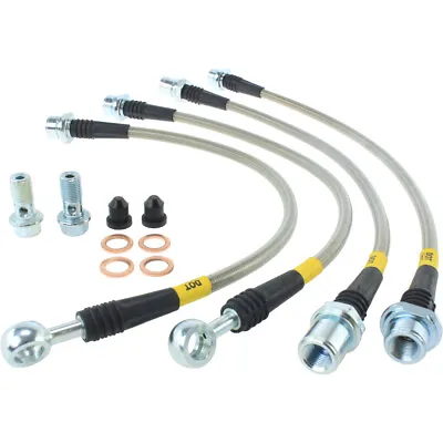 StopTech 950.44519 Rear Braided Brake Line Kit For 2007-17 Tundra / 08-11 LX570 • $107.68