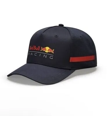 Red Bull Racing F1 Classic Navy Red Stripe Snapback Official Hat Cap NWT • $29.95