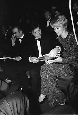 Alain Delon And Mireille Darc During An Evening In France 1960 Old Photo • $5.79