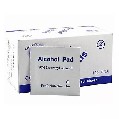 £2.60 • Buy 70% ISOPROPYL ALCOHOL SWABS WIPES CPU HEATSINK TATTOO NAIL Pack Of Variation 