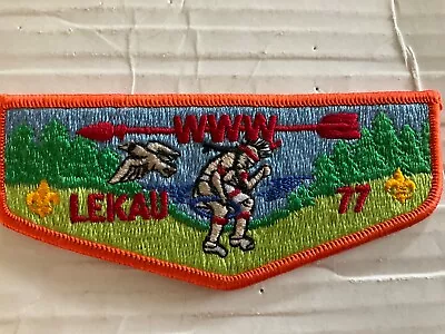 Lekau Lodge 77 S52 Vigil Honor Older NJ OA Flap H • $16.95