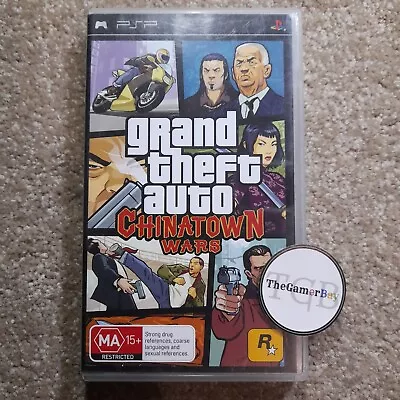 Grand Theft Auto: Chinatown Wars - Sony PlayStation Portable - PSP - NO MAP • $48