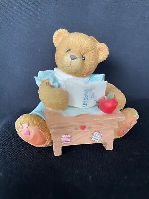 Cherished Teddies LINDA Figurine ABC And 1-2-3 You’re A Friend To Me 156426 • $8.99