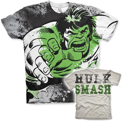 £25.98 • Buy The Incredible Hulk Marvel Official Mens T-Shirt