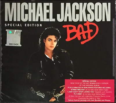 MICHAEL JACKSON Bad 2001 MALAYSIA SPECIAL EDITION CD + SLIPCASE RARE DANCE-POP • $15.90