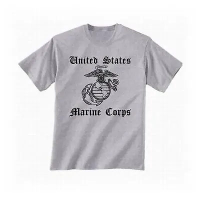 MARINES LOGO TEE Eagle Globe Anchor T-SHIRT MARINE CORP • $14.99