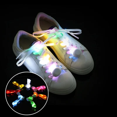 £5.59 • Buy LED Light Up Shoe Laces Light Flashing Glowing LED Luminous Shoelaces Colorful.