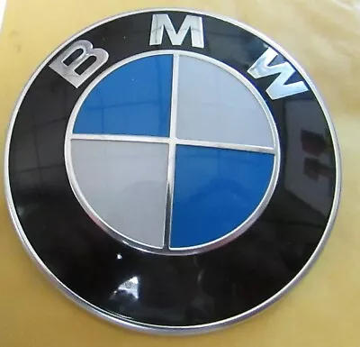 BMW E39 HOOD-TRUNK Emblem Roundel 8132375 OE • $19.95