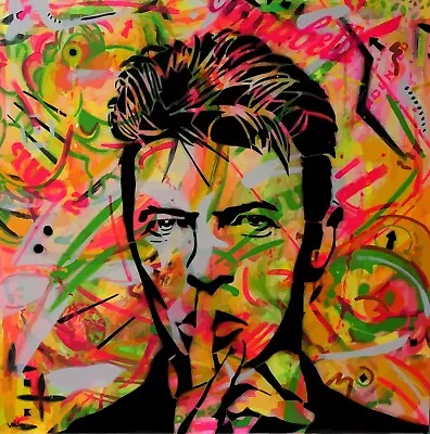 New David Bowie Ziggy Stardust Print WallArt Poster Art Canvas FREE SHIPPING AU • $26.96