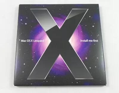 Mac OS X Version 10.5.6 Leopard (MB021Z/A) • $129.99