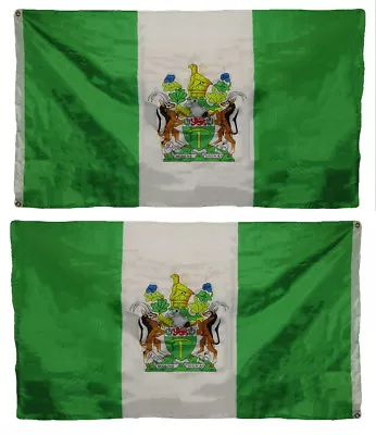 3x5 Rhodesia Double Sided 2 Ply Nylon Poly Premium Quality Flag 3'x5' Banner • $49.40