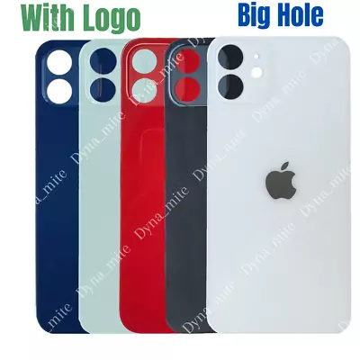 Replacement Rear Back Glass Big Hole For IPhone 15 14 13 12 11 Pro XR XS X 8 Lot • $20.58