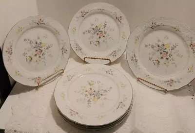 Set Of 6 - Vintage Mikasa Renaissance Antique Rose Salad Plates 8  • $51