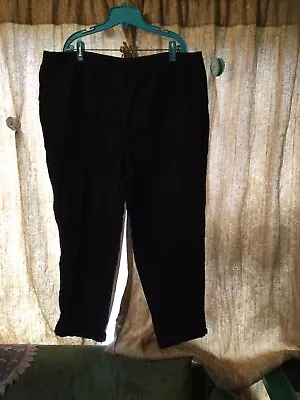 Amanda Smith Plus Size 2X Cotton Spandex Stretch Pants Brown • $9.99