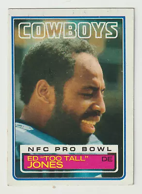 1983 Topps #49 - ED  TOO TALL  JONES • $1.39