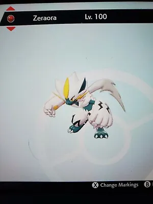 Pokemon Sword And Shield ✨shiny✨ Legendary Zeraora With Master Ball! • $1