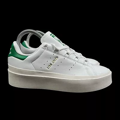 Adidas Originals Stan Smith Bonega White Green Shoes GY9310 Women's Size 7 • $59.97