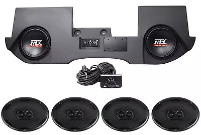 10  MTX Subs+Box+4) 6x9  Speakers For 13-16 Dodge Ram Quad/Crew Cab Powered Dual • $1049.85