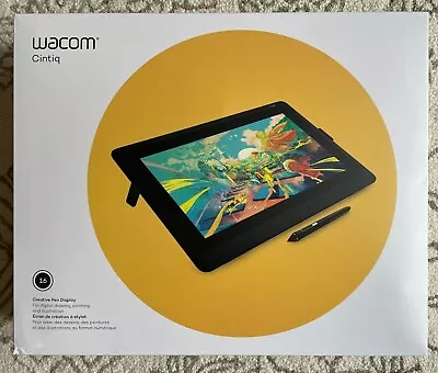 Wacom Cintiq 16  With Wacom Pro Pen 2 Excellent Condition • £400