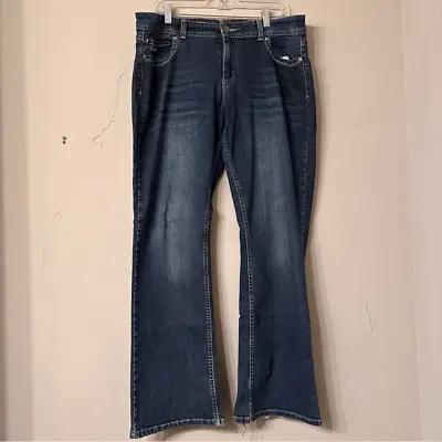 Vintage Jordache | 16 | Dark Was Bootcut Vintage Jordache Jeans • $29