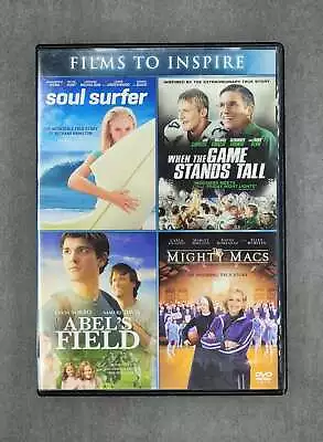 Abel's Field / Mighty Macs The - Vol / Soul Surfer / When The Game Stands Tall  • $6.99