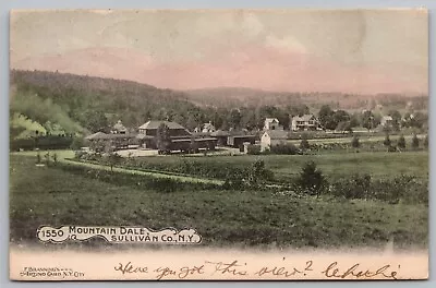 Postcard O. & W. R.R. Station / Depot Locomotive Mountain Dale N.Y. *A243 • $7