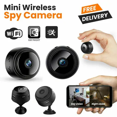 WiFi Small Mini Spy Camera HD Hidden IP Motion Night Vision Nanny Security Cam • $12.90