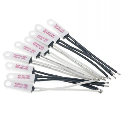£89.15 • Buy KSD 9700 Temperature Switch Thermostat Thermal Protectors. 40 To 150 Degrees