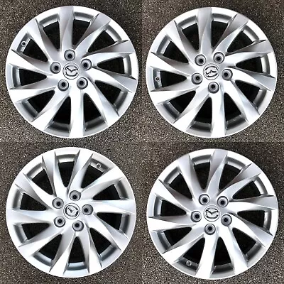 MAZDA 17  Alloy Wheel Rims - FULLY REFURBED - NO TYRES - 9965497070 • $473.61