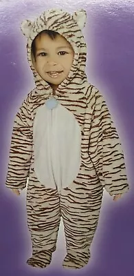 $8.99 • Buy Child Tiger Playwear Dress Up SUPER SOFT 29  Costume Size: S (2-3) Cute/Comfy