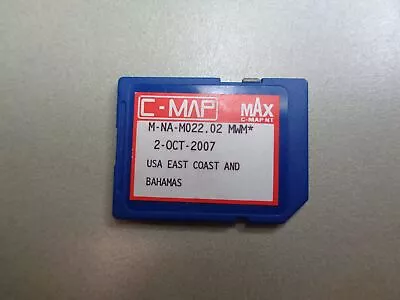 C-MAP NT MAX USA East Coast & Bahamas SD Format Chart Card 02-OCT-07 • $99.99