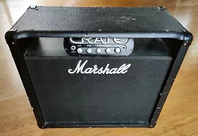 Crate CPB150 PowerBlock Stereo Or Mono Guitar Amplifier W/Marshall 1x12 Cabinet  • $139.30