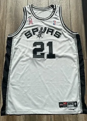 2001-02 Tim Duncan San Antonio Spurs Game Worn Used Jersey MVP SEASON MEARS LOA • $1375