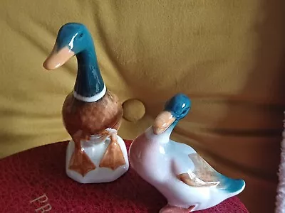 2 Beswick Mallard Duck Figurines  Vintage  • £8.99