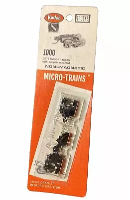 Kadee Micro Trains MT-1000 Bettendorf Trucks Magne-Matic MT-5 Couplers N Scale • $7.95