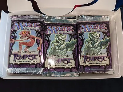 1X Tempest Booster Pack ENGLISH - Brand New Fresh From Box MTG • $94.99