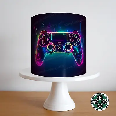 Gamer Controller Cake Topper Border Strip Pattern Wrap Birthday Party Deco • £6.49