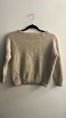 Vince 100% Cashmere Boat-Neck Sweater In XS • $24