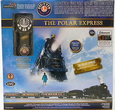 Lionel The Polar Express Lionchief BT 5.0 Train Set O Gauge 2123130 - NEW IN BOX • $389.95