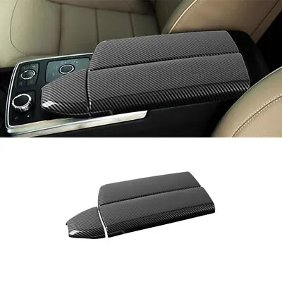For Benz GL ML 2012-2015 ABS Carbon Fiber Console Armrest Box Panel Cover 3PCS • $28.94