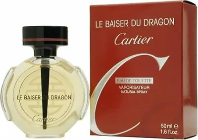 Cartier Le Baiser Du Dragon Eau De Toilette Spray 1.6 Oz 50ml NEW SEALED • $89.99